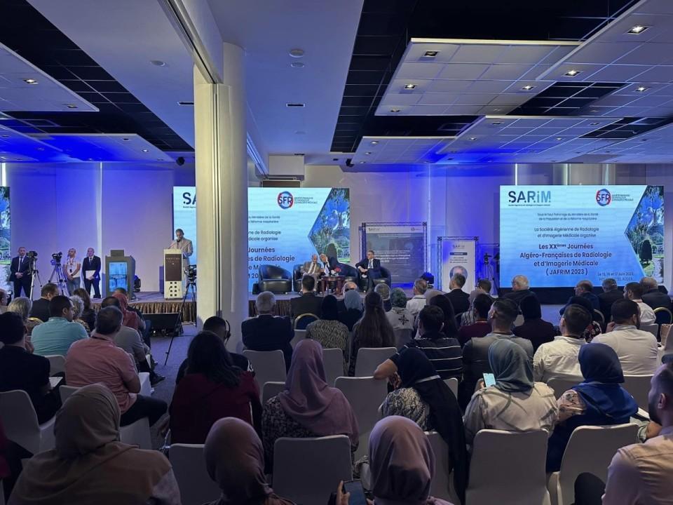 Inauguration des JAFRIM 2023 par le ministre de la santé et  le président de la commission santé du sénat.  J1 - JAFRIM 2023